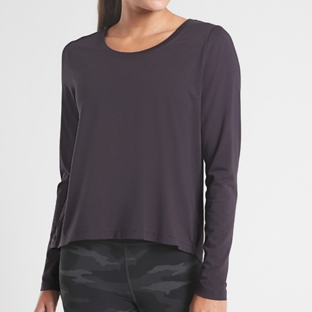 Athleta Keyhole Top Spring Night S - Picture 6 of 6
